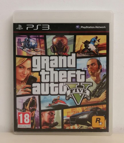 Gta grand theft auto - v, ps3