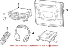 Genuine OEM Mopar DVD Player