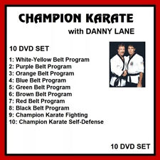CHAMPION KARATE TRAINING SERIES 10 DVD SET belt program and Fighting