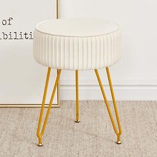 Sgabello Vanity in Velluto