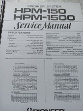 Pioneer hpm 150 - pioneer,