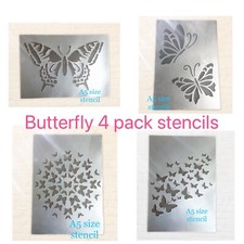 Stencil farfalla A5 farfalle