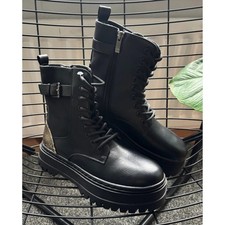 Twin set stivali neri biker