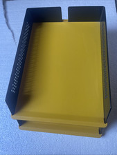 REXITE 940 BABELE COPPIA Vaschetta porta Documenti Giallo E Nero