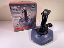 Logitech Wingman Attack Joystick Controller Gaming PC GamePort Connect - Testato
