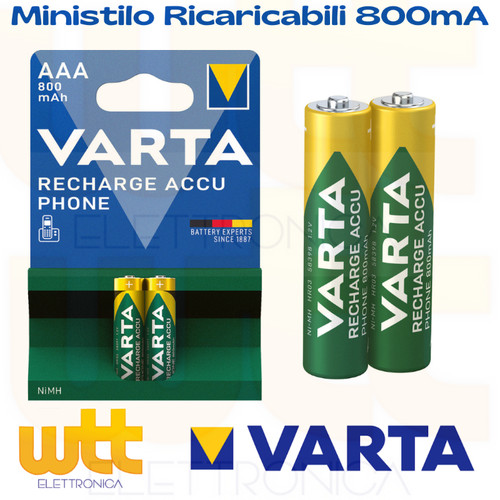 Batterie ministilo aaa - 2,