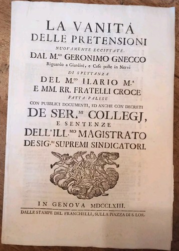 Libro vanità delle - libro., la