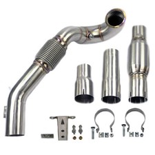 Downpipe acciaio inox 3" 200