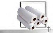 20 rotoli carta plotter a getto d'inchiostro Bond 24" x 300' 20 libbre nucleo 2" HP DesignJet