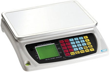 Bilancia contapezzi pesa elettronica digitale batteria litio ricaricabile 30 kg