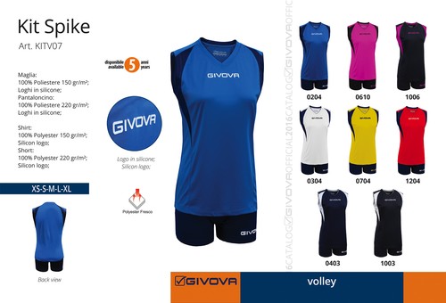Completi volley femminile - femminile, kit