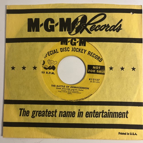 Promo hank williams - promo,