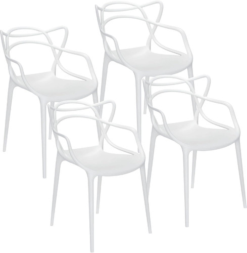 Set sedie plastica bianca - set,