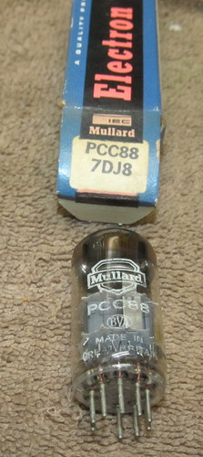 Tubo mullard 7dj8 - tubo, pcc88,