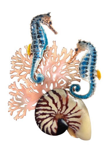 Scultura arte parete - , rame