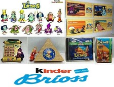 FERRERO KINDER SORPRESE BRIOSS I LUNES PERSONAGGI E GADGETS PROMOZIONALI 2002 