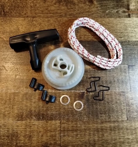 Recoil starter rope pulley - recoil,
