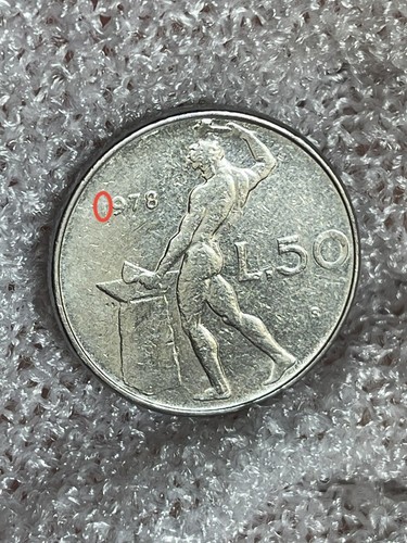 Moneta lire del 1978 - da,