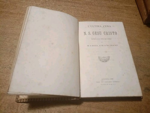 Ultima cena s gesù - di, n.s.
