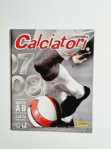 Album vuoto calciatori 2007 - album, 2007-08