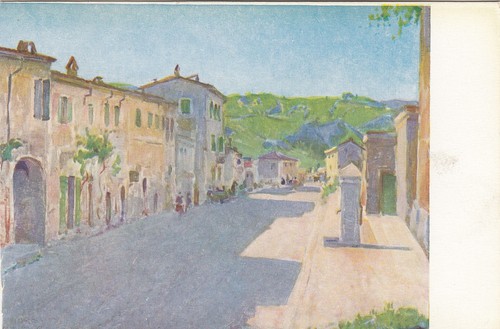 Cartolina predappio forli - cartolina,