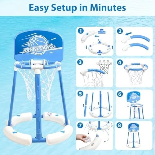 Canestro basket per piscina - canestro,