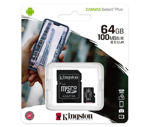 Scheda memoria kingston canvas - memoria,
