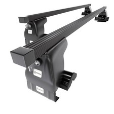 Barre portatutto in acciaio per Honda Civic mk VII Berlina 4p (2001-2004) O nero