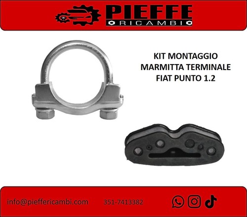 Kit montaggio silenziatore - kit,