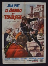 MANIFESTO  2F  IL GOBBO DI PARIGI piat alari grellier decourt duphilo perrin