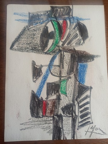 Disegno cera carta firma - disegno,