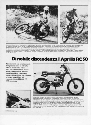 Advertising test moto aprilia - advertising,