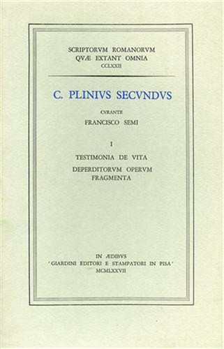 Plinius secundus - secundus,c.,