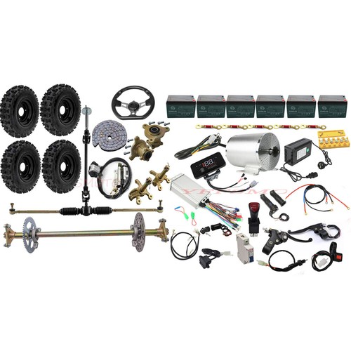 Kit assale posteriore motore - kit,