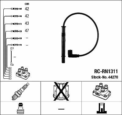 Rn1311 set cavi - rc-rn1311,