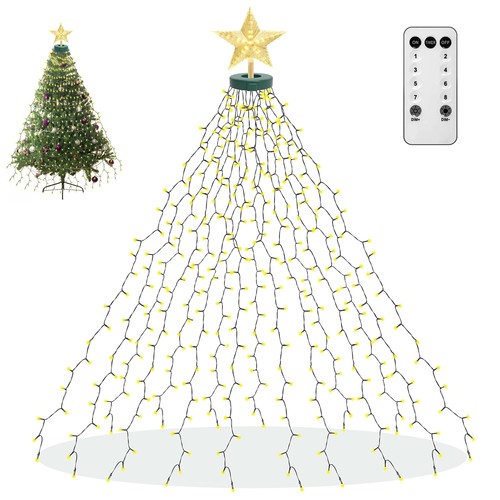 Aneeway 410 leds natale luci - aneeway,