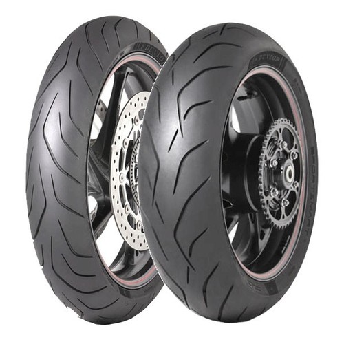 Tyre pair dunlop 120 - dunlop, 120/70-17