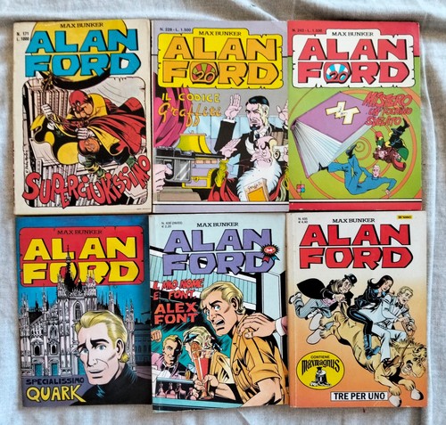 Alan ford mbp lotto albi - mbp, 6