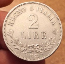 2 Lire 1863 Naples Valore