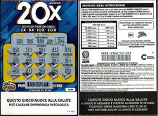 Gratta e vinci da € 5,00: 20 X NUOVO moltiplica i premi con i simboli