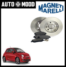 KIT DISCHI + PASTIGLIE FRENO BREMBO FIAT 500 (312) 1.2 51KW 69CV ANT