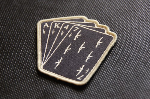Ak47 carte gioco toppa - ak47,