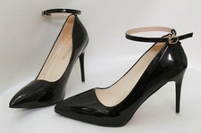 SCARPE SEXY TACCO ALTO CROSSDRESSER UNISEX DRAG QUEEN DÉCOLLETÉ STILETTO NERE 9-9,5