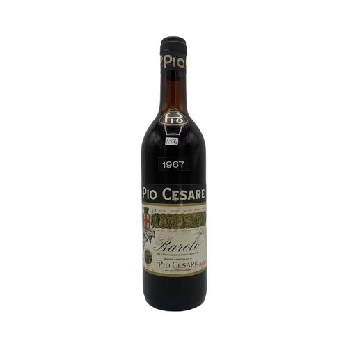 Vintage bottle pio cesare - bottle,