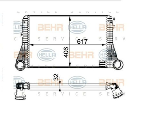 Radiatore intercooler - radiatore,