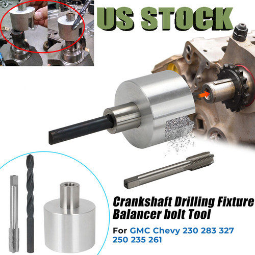 Crankshaft drilling fixture - drilling,