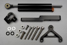 Kit ammortizzatore sterzo nero - sterzo,