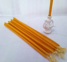 Set 18 candele in cera d'api e