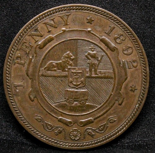 Penny sudafrica 1892 2 - 1892, unc
