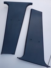 Modanature Interne Copri Montanti Centrali Lancia Thema 84-94 Nere + Superiori 